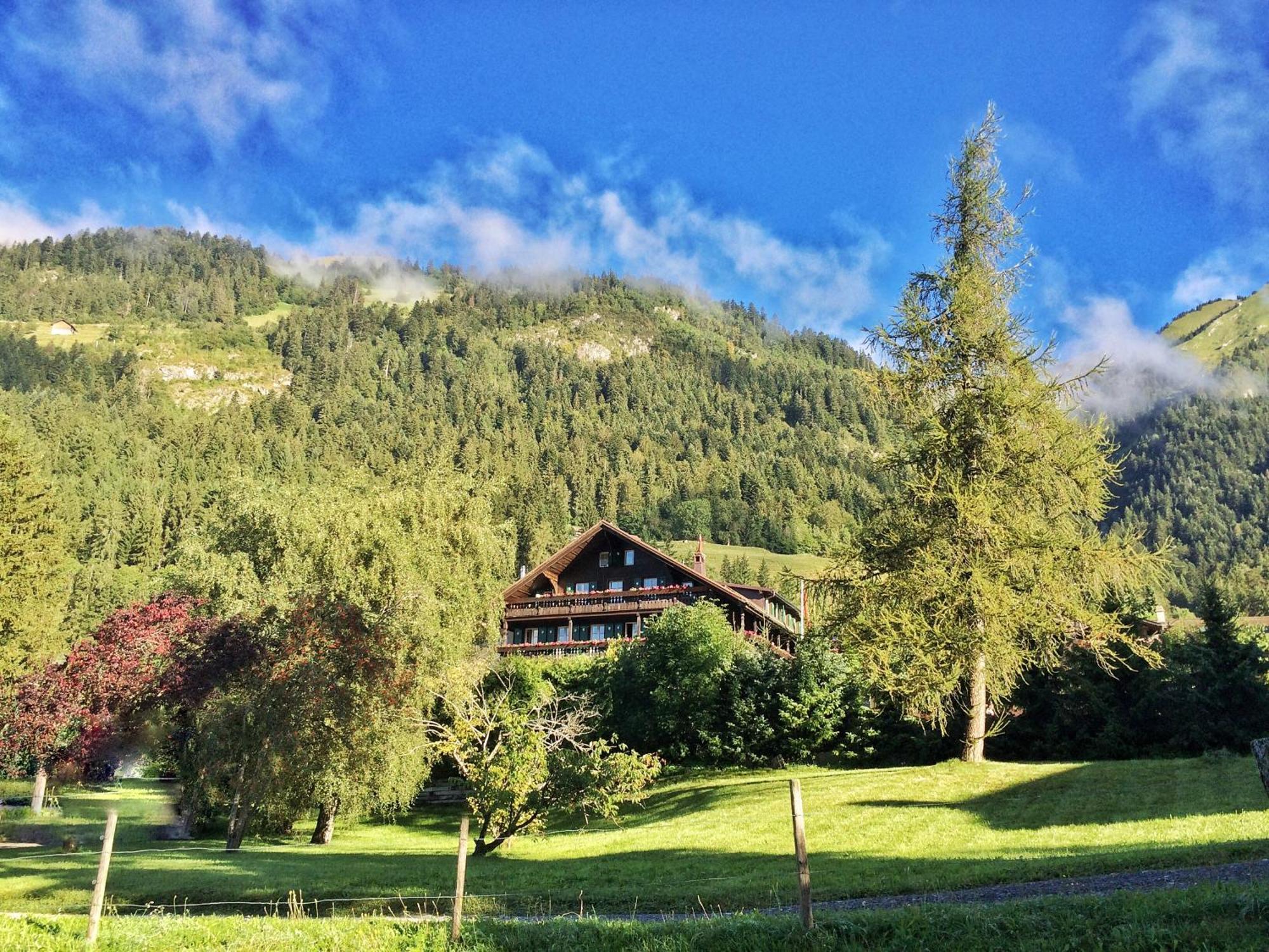 Family B&B Le Vieux Chalet Chateau-d'Oex Esterno foto