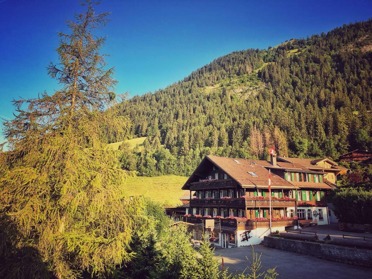 Family B&B Le Vieux Chalet Chateau-d'Oex Esterno foto